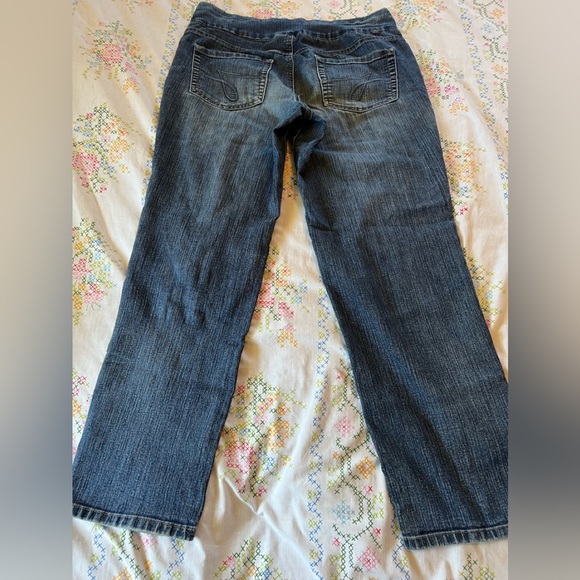 Women's JAG High Rise Straight Leg Denim Jeans - Picture 2 of 11